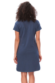 Doctor Nap TCB.9505 Nocna koszula, deep blue