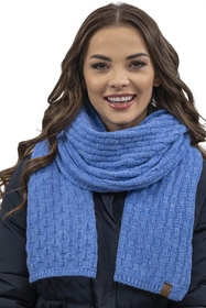 Komplet czapka+szalik+rękawiczki Vivisence 7015 Kmpl+R jeans