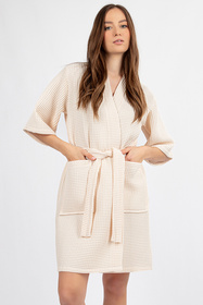 Szlafrok Dkaren DK-W-01 ecru