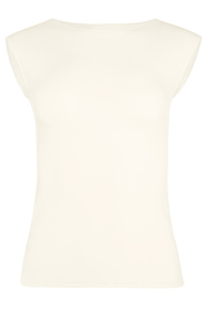 Koszulka bez rękawów Babell Indi ecru 