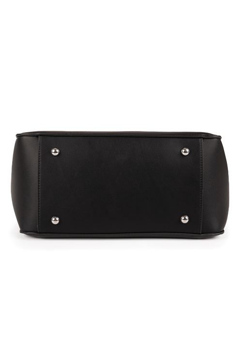 Vivisence T0017 torebka na ramię z zamkiem black
