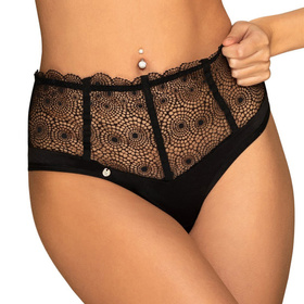 Obsessive Sharlotte panties Majtki figi, czarny