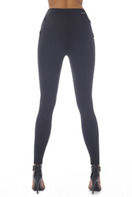Bas Bleu Lindsey Legginsy klasyczne, black