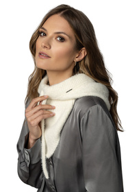Komplet balaclava kaptur+rękawiczki Vivisence 7097Kmpl ecru 