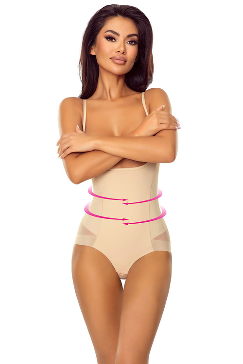 Lapinee 7006 Ofelia body wyszczuplające pod biustem beż