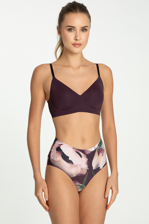 Wysokie figi Julimex Simple Maxi velvet bloom