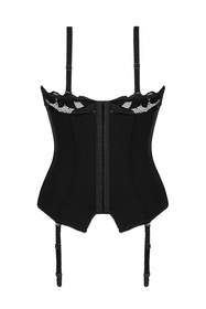 Obsessive Editya corset Gorset sexy, czarny