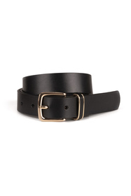 Pasek skórzany Vivisence P0001 black
