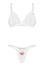Obsessive Weddya Bride komplet 3-pcs white