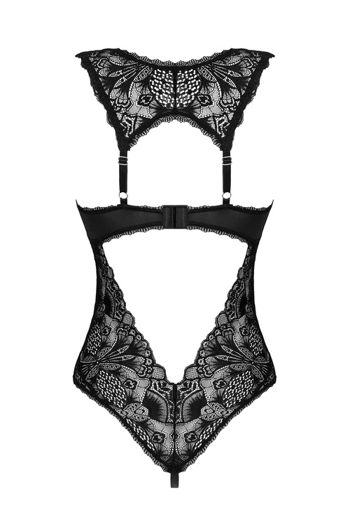 Body sexy Obsessive Donna Dream crotchless teddy czarny