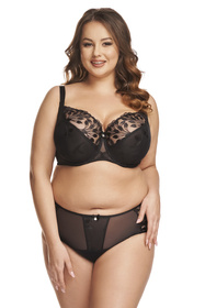 Biustonosz miękki Nessa Grace N500 czarny