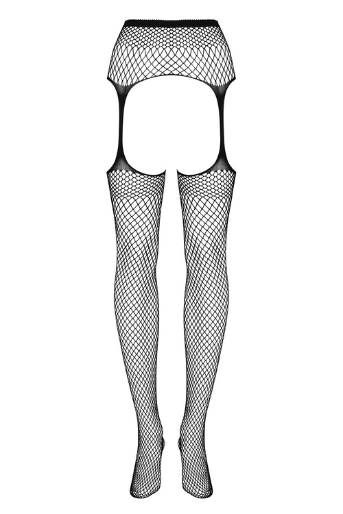 Obsessive Garter stockings S815 Wyrób pończoszniczy pończochy do pasa, czarny