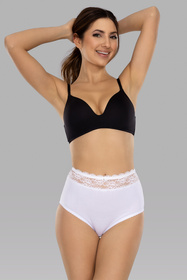 Wysokie figi Mitex Eva 3-pak biały