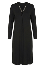 Vivisence 2062 koszula nocna rozpinana czarny