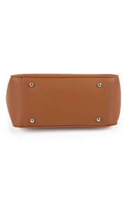 Vivisence T0017 torebka na ramię z zamkiem brown