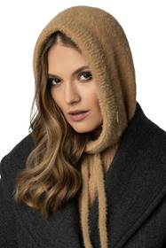 Kaptur balaclava Vivisence 7097 karmelowy
