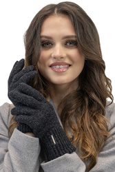 Rękawiczki Vivisence 7208 czarny melanż