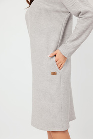 Sukienka Italian Fashion Avira tunika dł.r. j.melanż