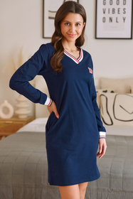 Koszula Doctor Nap TM.4534 navy blue
