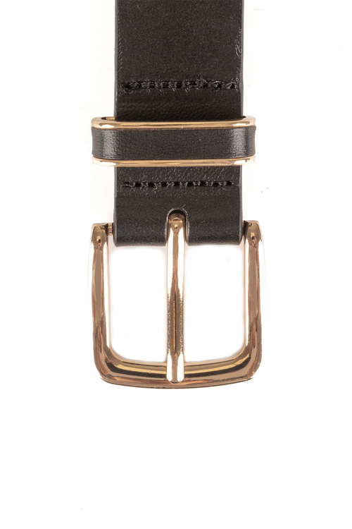 Pasek skórzany Vivisence P0001 black