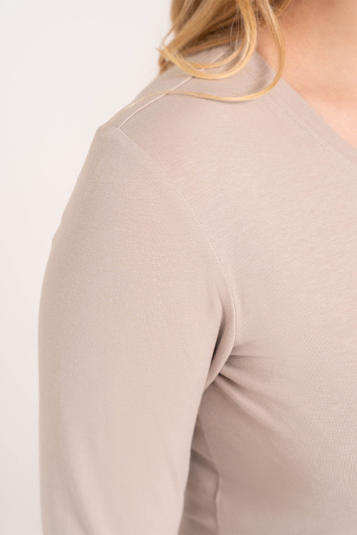 Bluzka klasyczna Moraj BD900-420-L beige