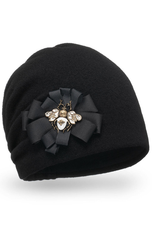 Czapka Vivisence 7084 czarny