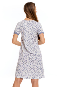 Moraj PDK2900-015 MAXI koszula nocna z dekoltem w serek patt 1-biały