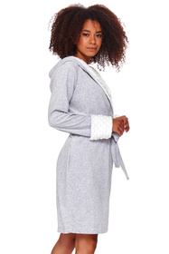 Nocna szlafrok Doctor Nap SDB.7059 grey melange
