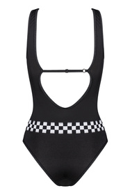 Body sexy Obsessive Rallien teddy black/yellow