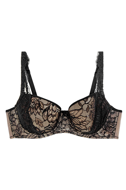 Biustonosz usztywniany Triumph 10201686 Amourette Charm WHP02 0004-black