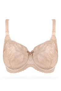 Biustonosz miękki Nessa Mamma Lace N504 Maxi beżowy