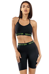 Reviver F5523 Top fitness, czarny