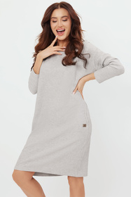 Sukienka Italian Fashion Avira tunika dł.r. j.melanż