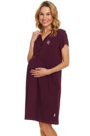 Koszula Doctor Nap TCB.5336 burgundy