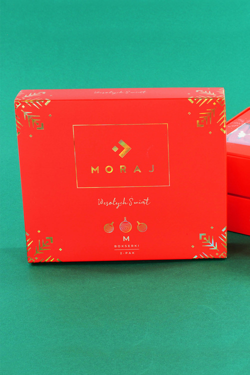 Bokserki Moraj MBX600-005/2 pak black/red
