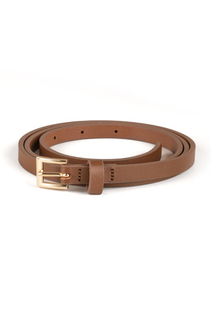 Pasek skórzany Vivisence P0003 brown