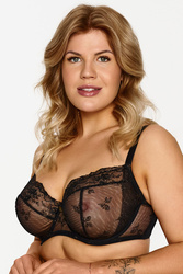 Lupo 2632 BIG biustonosz miękki z podtrzymaniem czarny