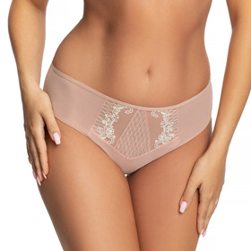 Gorsenia K691 Blanche Majtki brazyliany, pudrowy róż