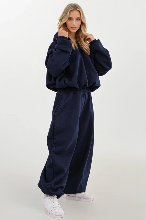 Komplet bluza+spodnie Dkaren DK-K-B27 granat