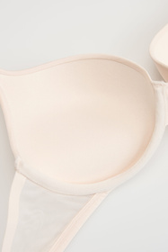 Henderson Necio 2 43369 biustonosz push-up na fiszbinach pastelowy róż