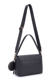 Vivisence T0024 torebka na ramię z odpinaną saszetką black