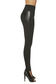 Bas Bleu Ally Legginsy klasyczne, black