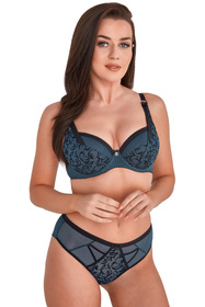 Biustonosz push-up Gaia 1214 Cloe turkusowy 
