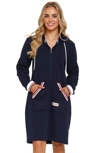 Nocna szlafrok Doctor Nap SMZ.4508 navy blue