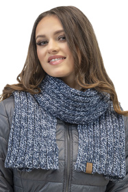 Komplet czapka+szalik Vivisence 7086Kmpl granatowy 