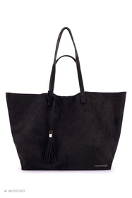 Vivisence T0034 torebka na ramię shopper z magnesem czarny