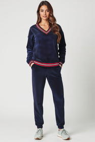 Komplet bluza+spodnie Vivisence 9201kmpl granatowy