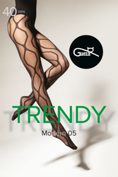 Gatta Modern 05 40 DEN nero 3-M Wyrób pończoszniczy rajstopy