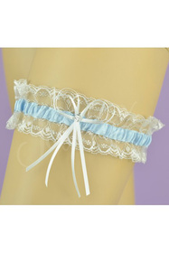 Julimex PW 27 Praga Wyrób pończoszniczy podwiązka, biało-niebieski