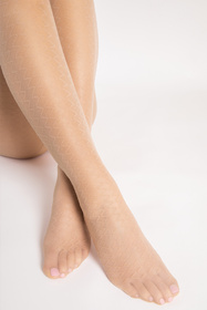 Wyrób pończoszniczy rajstopy Fiore Step Up 15 DEN G6084 nude